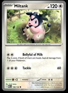 Miltank 106/132 Pokemon ME01: Mega Evolution Non Holo - Picture 1 of 2