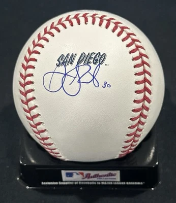 Gavin Sheets Signed Padres City Connect Baseball Autographed Auto ~ PSA COA - Image 1 of 2