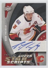 2009-10 Upper Deck Trilogy Super Star Scripts Dion Phaneuf #SS-PH Auto