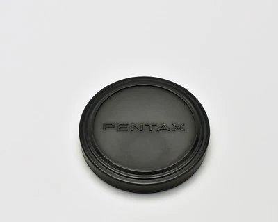 Genuine Pentax 51mm Push On Front Lens Cap 49mm Front Silver Black SMC (2722) - Image 1 of 2