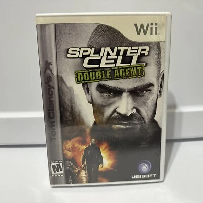 Tom Clancey's SPLINTER CELL: Double Agent  (Nintendo Wii,2006) New Sealed CIB - Image 1 of 4