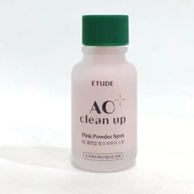 ETUDE AC Clean Up Pink Powder Spot 15ml Acne Spot care powder — 第 1/4 张图片