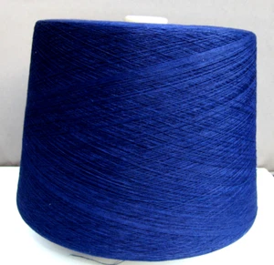 Large Cones The Real Indigo Company 2/40 RS Dark 100% Cotton Yarn 1.4 kg - Picture 1 of 5