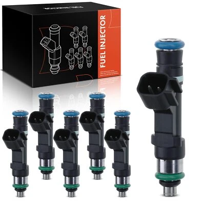 Juego de 6 inyectores de combustible para Ford Fusion Mercury Milan 2006-2009 Lincoln V6 3,0 L Foto 1 de 4