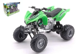 Model motorcycle Bike Atv Quads Kawasaki KFX 450 R 1:12 vehicles road diecast - Picture 1 of 1