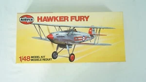 Kit de avión modelo Airfix 1/48 Hawker Fury artículo biplano 04103-0 W21 - Imagen 1 de 8