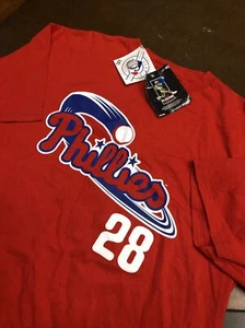New MLB Genuine Merchandise Jason Werth Phillies Jersey Shirt XL Rare VTG Gift - Picture 1 of 13