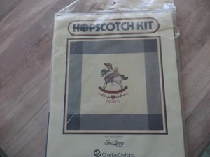 Charles Craft Alma Lynne Cross Stitch Kit Hopscoth Kit Ride Em Cowboy NIP - Picture 1 of 4