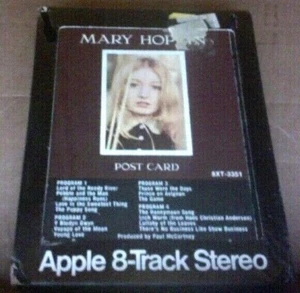 SEALED Apple 8 Track MARY HOPKIN Post Card Beatles McCartney Those were the days - Bild 1 von 4