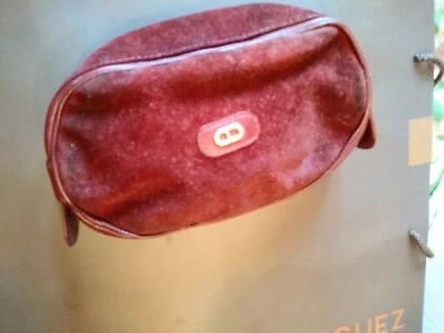 Cartera neceser de piel vintage - Imagen 1 de 3