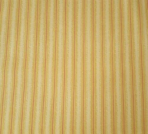 Sweetness BTY Tina Higgins Quilting Treasures Golden Yellow & Dark Pink Stripe - Picture 1 of 3