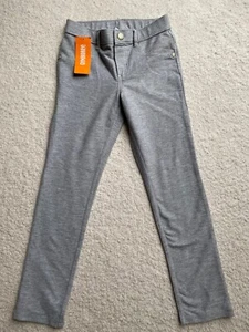 NWT Gymboree Color Happy Gray Grey Skinny Pants Girls 7 - Picture 1 of 4
