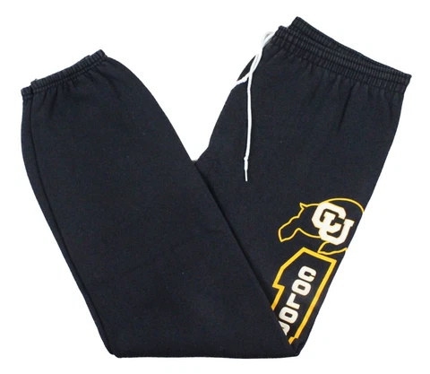 Colorado Buffaloes #1 Vintage 90's Made In USA Sweatpants Size L/XL Cover