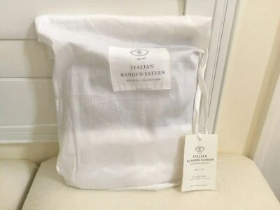 Восстановление оборудования сатин король кровать юбка белый фиолетовый 74 x 79» новый - Изображение 1 из 3