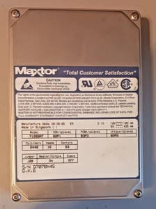 Disco duro interno Maxtor 71260AT 1,2 GB IDE HD - 1995 - Imagen 1 de 1