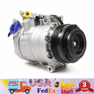 A/C Compressor+Clutch For BMW 323Ci 323i 323is 325Ci 325i 325xi 328Ci 328i 328is Foto 1 de 4