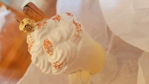 Sur La Table Eggnog Glass Ornament Cinnamon Drink Brandy Rum Whiskey - Picture 1 of 14