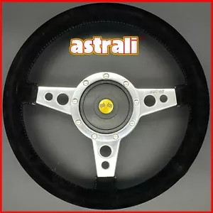 13 Zoll Alcantara Classic Sport Mini Lenkrad & Boss Kit - mit Hupendrücker - Bild 1 von 6
