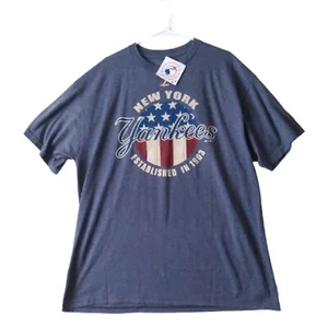 NWT Majestic Men's New York Yankees Genuine MLB T-shirt Sz XL - Picture 1 of 14