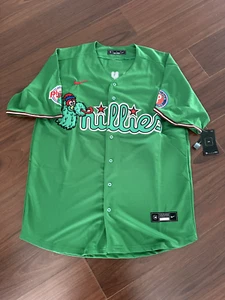 NEW Custom Mens Philadelphia Phillies Philly Phanatic Stitched Jersey USA Seller - Picture 1 of 8