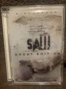 Saw 2004 Unrated 2 Disc Special Edition DVD FLOATING Saw Uncut Edition - Imagen 1 de 6