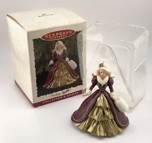 Holiday Barbie No. 4 Victorian Patricia Adams 1996 Hallmark Keepsake Ornament - Picture 1 of 9