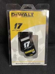Plaque faciale mat Kenseth #17 DeWalt Motorola série V60 - Photo 1 sur 2