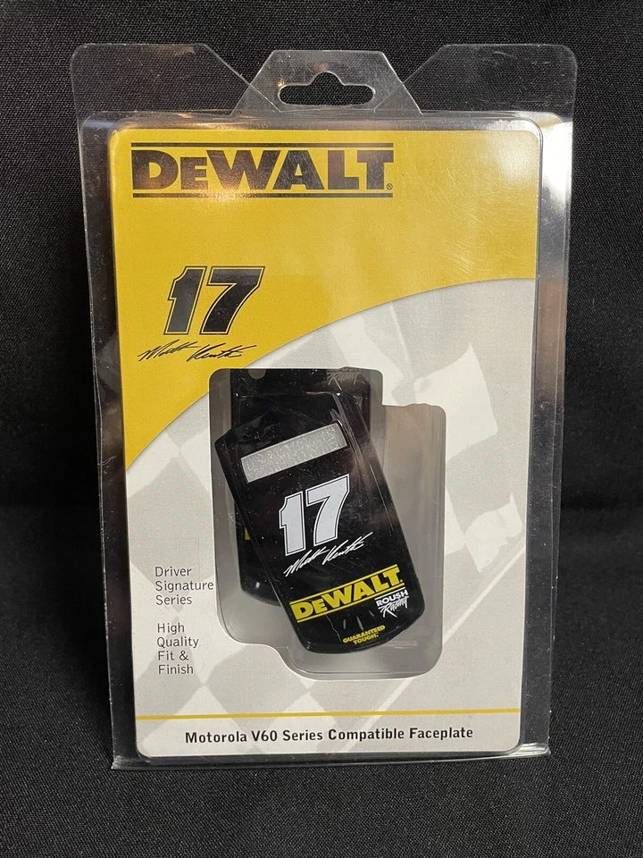 Лицевая панель Matt Kenseth No17 DeWalt Motorola серии V60 - Изображение 1 из 2