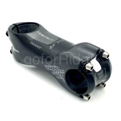 GIANT CONTACT SLR OD2 1-1/4" Bike Stem 8 Degree Full Carbon - 31.8mm x 100mm - Image 1 of 4