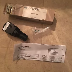 Parker Watts R35-01C Qube Regulator 1/8" NPT Ports 0-125 Psig - Push Lock Knob - Picture 1 of 5