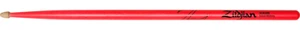 paire de baguettes ZILDJIAN HICKORY 5A ACORN NEON ROSE - Picture 1 of 1