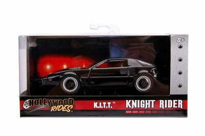 Jada Toys K.I.T.T. 1982 Pontiac Firebird (Knight Rider) Modellino - Glossy Black - Immagine 1 di 4