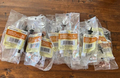 Casa de puerta de 15 quilates #0308731 bronce frotado con aceite tope de puerta de resorte de 3 pulgadas Foto 1 de 3