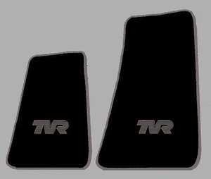 Tapetes de terciopelo negro TVR serie M 3000M 2500M 1600M Taimar 1971-1979 gris - Imagen 1 de 1