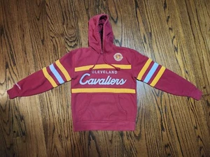 Cleveland Cavaliers Cavs Mitchell & Ness Vintage Inspired NBA Basketball Hoodie - Picture 1 of 10