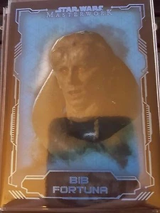 Babero 2016 Topps Star Wars Masterwork #16 Fortuna azul paralelo nrmt-como nuevo - Imagen 1 de 1