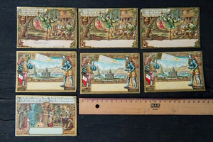 7x antike Etiketten für Weinflaschen | 126 x 83 mm | Mittelalter | Met | Rarität - Bild 1 von 3