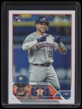 2023 Yainer Diaz Topps #635 Rookie Card - Astros