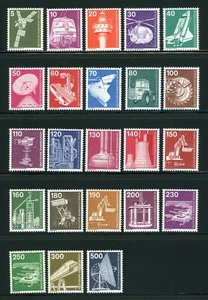 Germany (Berlin) Complete MNH Set #9N359-376 Industry Type Stamps - Picture 1 of 3