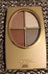 LOREAL Wear Infinite Eye Shadow Quad Vintage Radiance discontinued (##55) - Picture 1 of 2