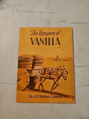 Vintage 1930 The J.R. Watkins Company The Romance Of Vanilla Recipe Booklet  - Image 1 of 4