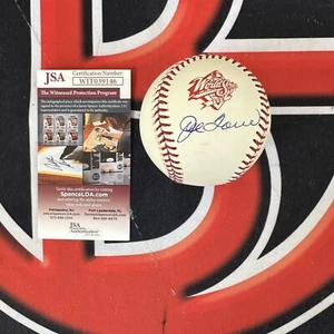 Joe Torre New York Yankees Signed 1998 World Series Baseball Autographed JSA COA - Picture 1 of 3