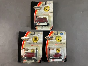 LOTE: 3 MATCHBOX 50 ANIVERSARIO 1933 FORD CUPÉ 1967 VOLKSWAGEN BUS NUEVO EN CAJA - Imagen 1 de 5