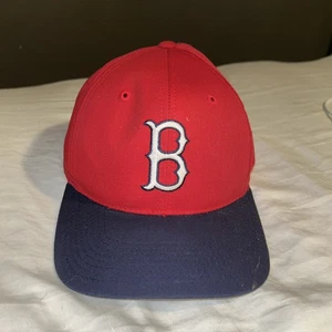 Vintage Boston Red Sox Outdoor Cap Snapback Hat MLB Baseball red blue - Picture 1 of 7
