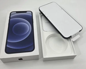 NUOVO telefono scatola aperta Apple iPhone 12 nero 64 GB Verizon (SOLO) 5G iOS 12MP 6,1" - Foto 1 di 6