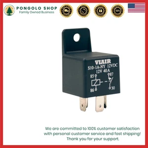 40 Amp Luftkompressor Relais für 12 Volt Kompressor, schwarz - Bild 1 von 2