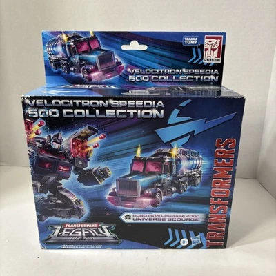 Transformers Legacy Velocitron Speedia 500 Leader Class 2000 Universe Scourge  - Image 1 of 4