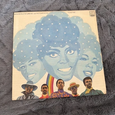 Diana Ross & The Supremes  / The Temptations - Together Vinyl LP Record - Image 1 of 4
