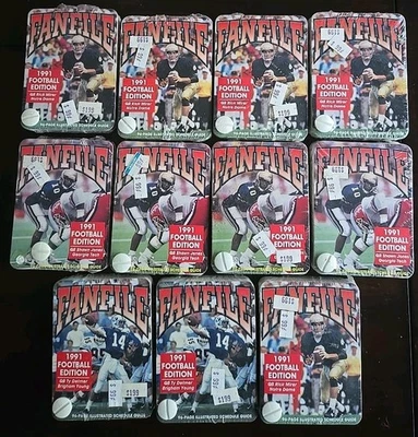 Fanfile 1991 Football Edition 96 Page Illustrated Guide/Sealed - Image 1 of 4