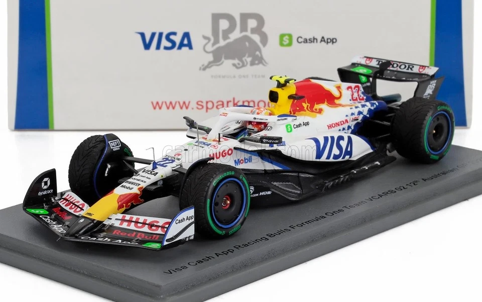1/43 SPARK-MODEL - RACING BULLS - F1 VCARB-02 TEAM VISA CASH APP N 22 S9575 - Immagine 1 di 1